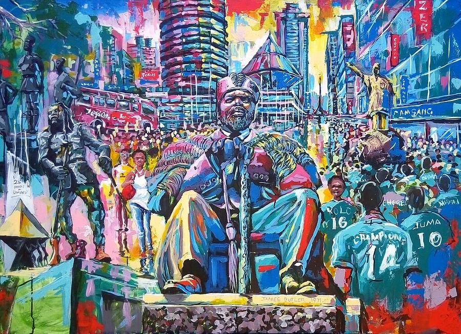 Monumental Nairobi Painting by Yegonizer Art Fine Art America