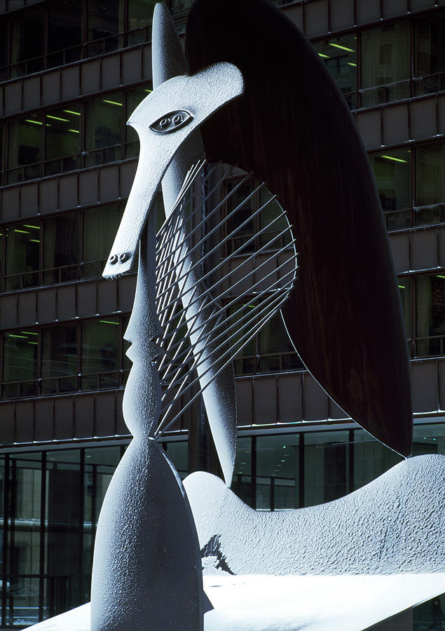 Architecture Photograph - Monumental Sculpture In Front by Panoramic Images