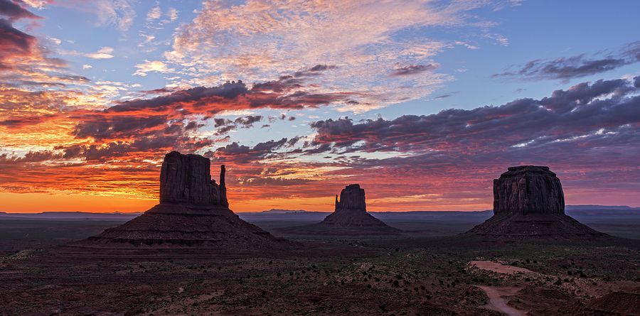 Monumental Sunrise Photograph by Loree Johnson