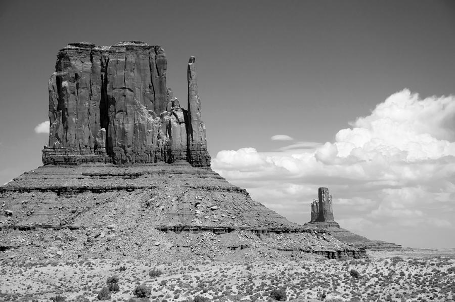 Desert Photograph - Monuments by Mike Irwin