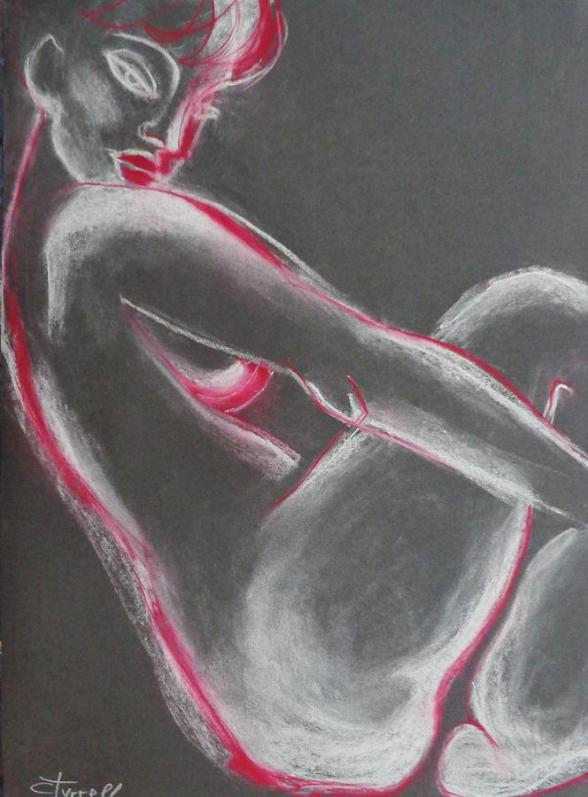 Mood 2 - Female Nude Painting by Carmen Tyrrell