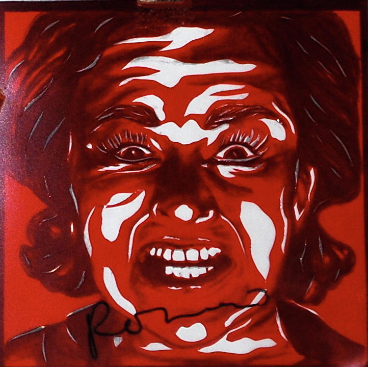 Mood Swings red Mixed Media by Joseph Lawrence Vasile Mood Swings red Mixed Media by Joseph Lawrence Vasile