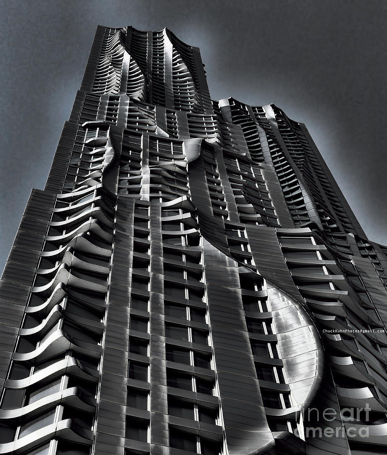Architecture Photograph - Moods Gehry Architecture  by Chuck Kuhn