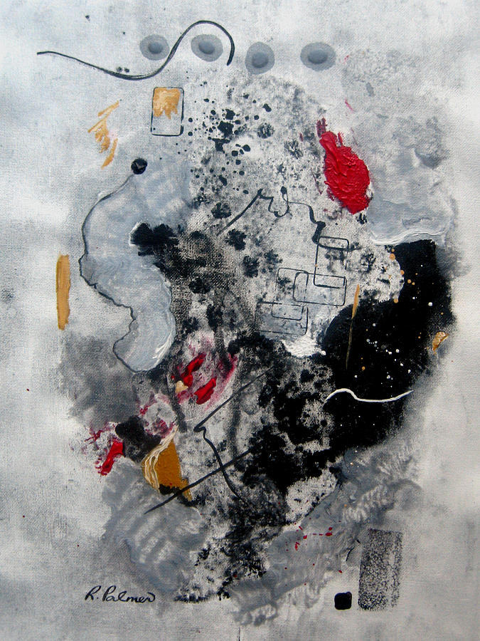 Abstract Painting - Moods II by Ruth Palmer Abstract Painting - Moods II by Ruth Palmer