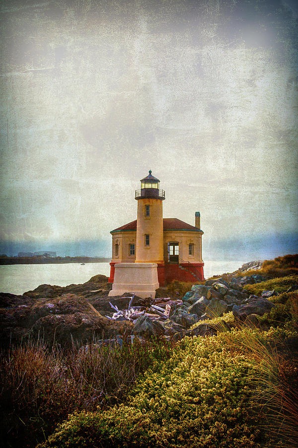 Lighthouse Photograph - Moody Lighthouse by Garry Gay