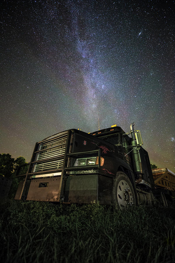 Moody Trucking Photograph by Aaron J Groen