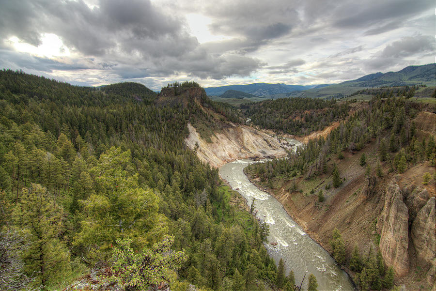 Moody Yellowstone Photograph by Eilish Palmer