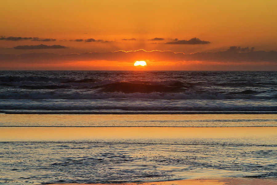 Moolack Beach Sunset Photograph