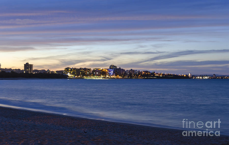 Mooloolaba Night Scene Sunshine Coast Photograph by Istvan Fekete ...