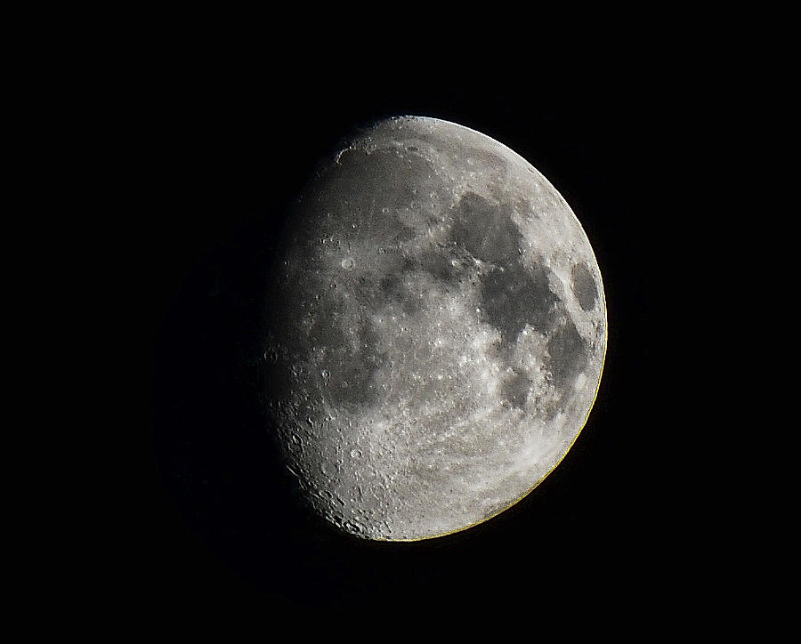 Moon, Aug 13th 2016 Photograph by Jeffrey Platt