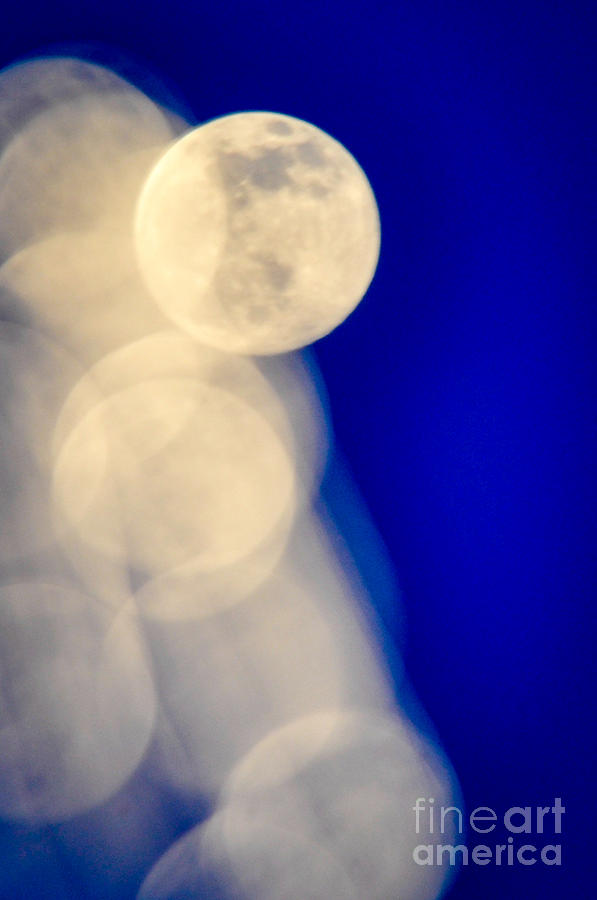 Moon Blur-2 Photograph by Cheryl McClure