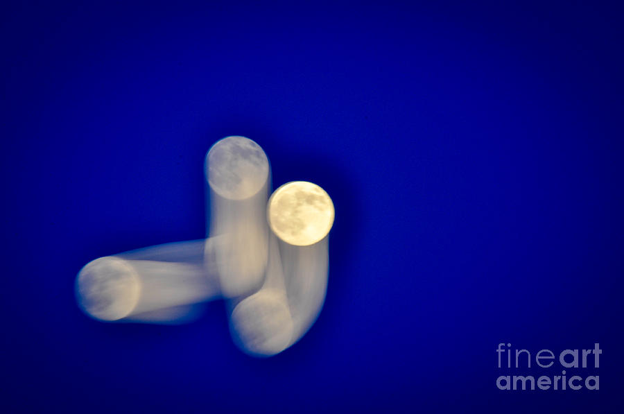 Moon Blur-3 Photograph by Cheryl McClure