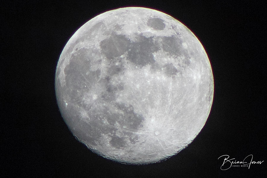 Moon Photograph by Brian Jones