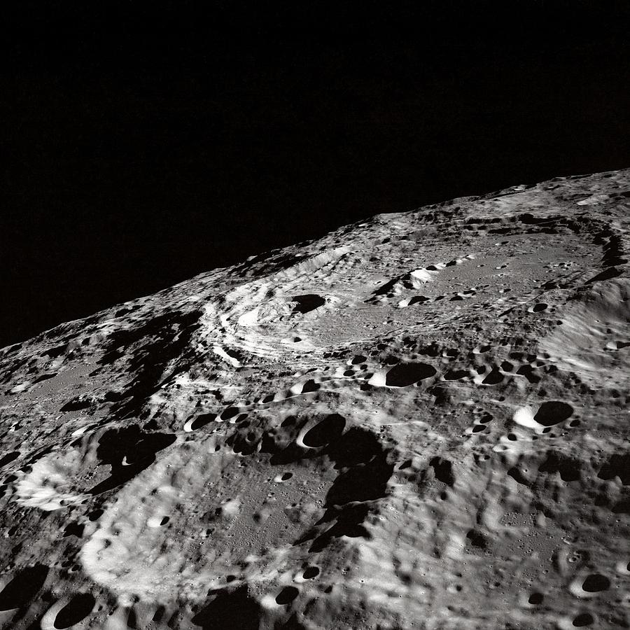 Moon Craters Photograph