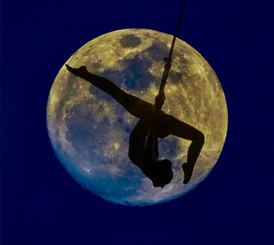 Moon Dancer Digital Art by Lilia D