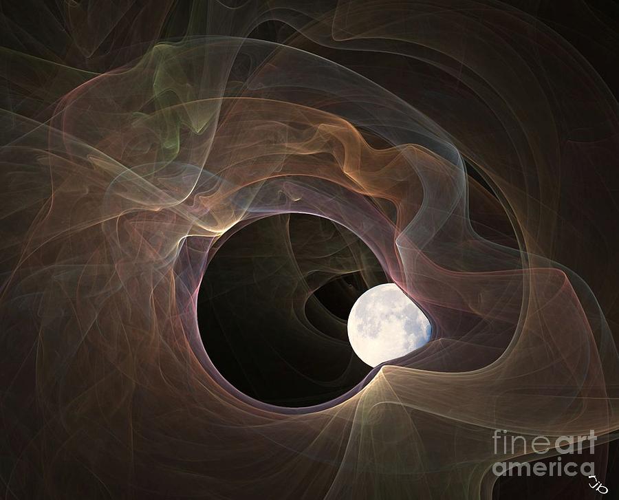 Moon Glow Digital Art by Ronald Bissett