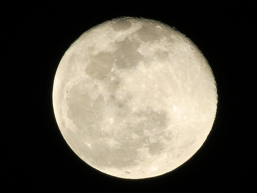 Moon Photograph by Larry Linley - Fine Art America