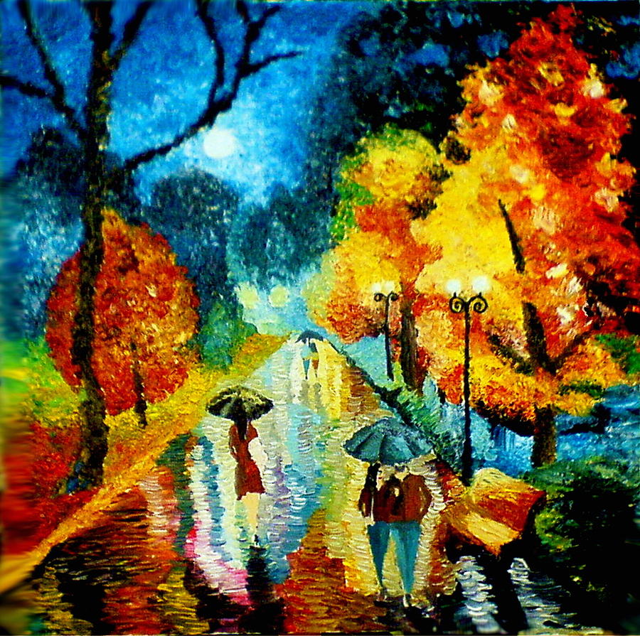 Moon Light Painting by Anila Choudary Moon Light Painting by Anila Choudary
