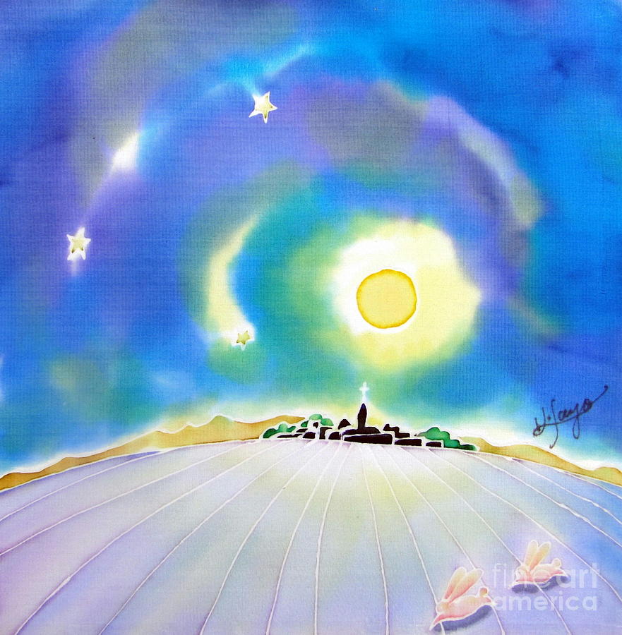Moon light Painting by Hisayo OHTA