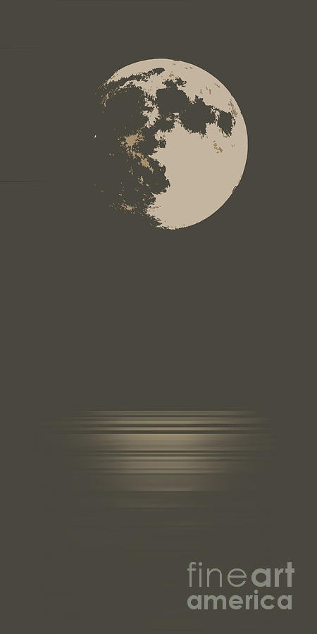 Moon Light Digital Art by Roger Lighterness