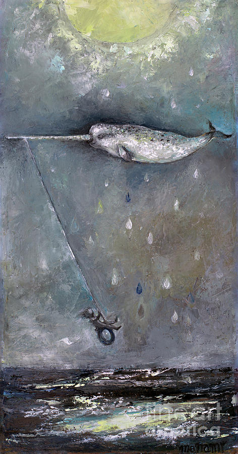 Moon Swing Painting by Manami Lingerfelt