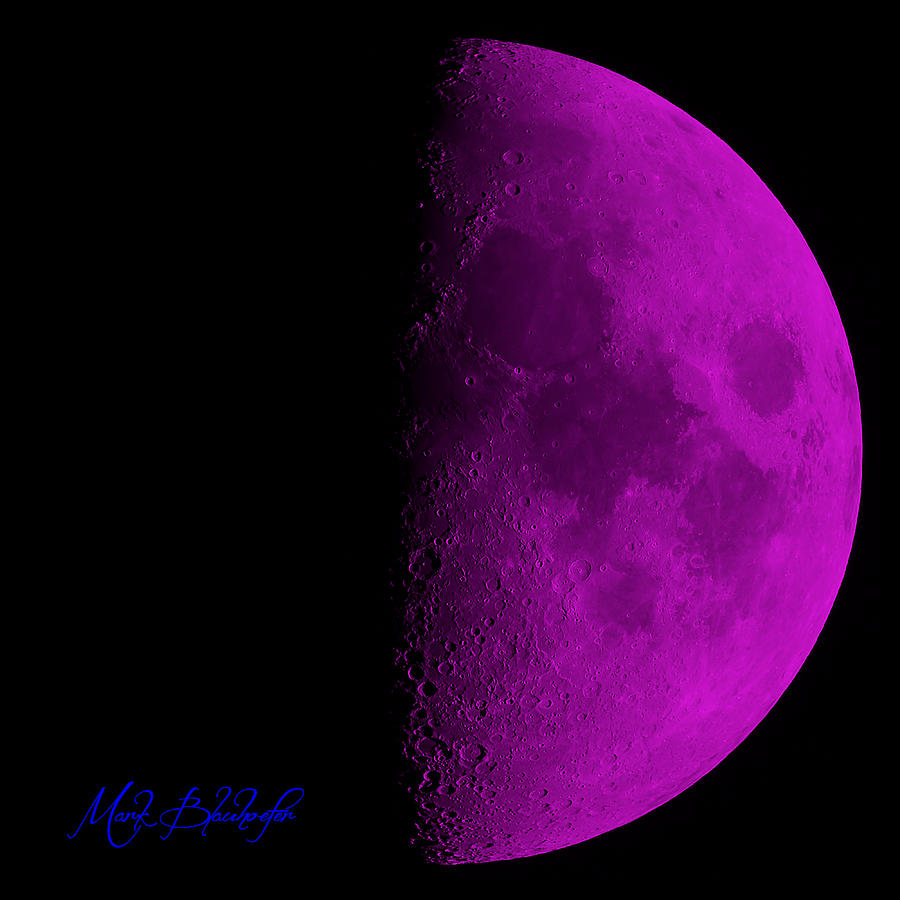 Moon Photograph by Mark Blauhoefer