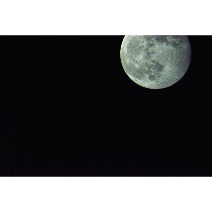 Nature Photograph - Moon #moon #night #stratosphere by Emmanuel Varnas