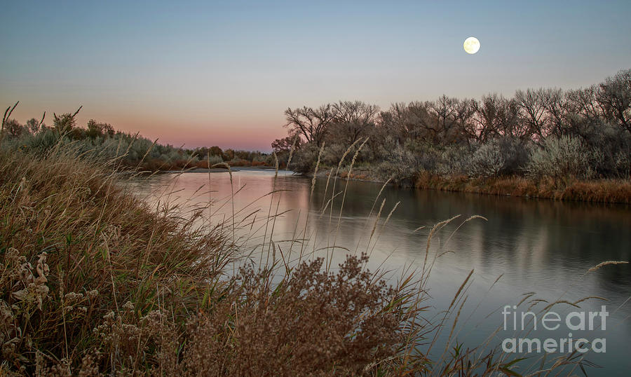 Moon Over Animas River by Jaime Miller Moon Over Animas River by Jaime Miller