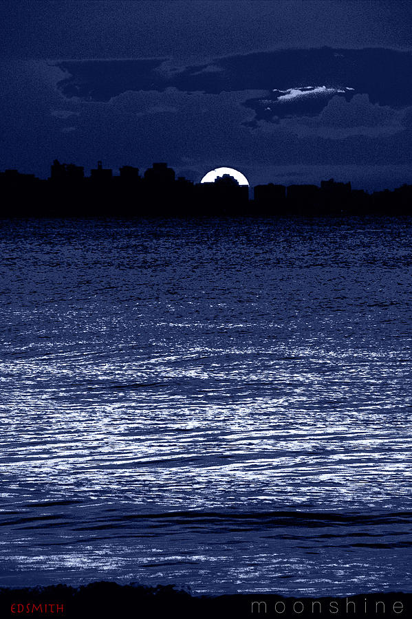 Moon Shine Photograph by Edward Smith