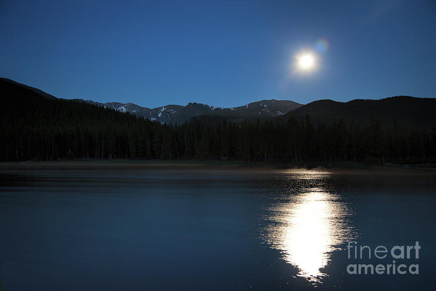 Moon Shine Photograph by Jim Garrison
