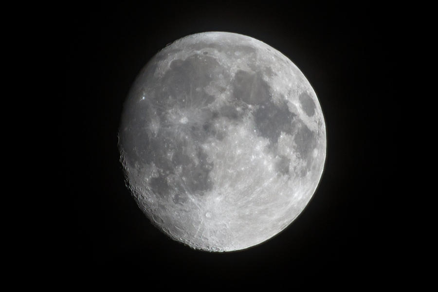 Moon Shot Photograph by John Daly