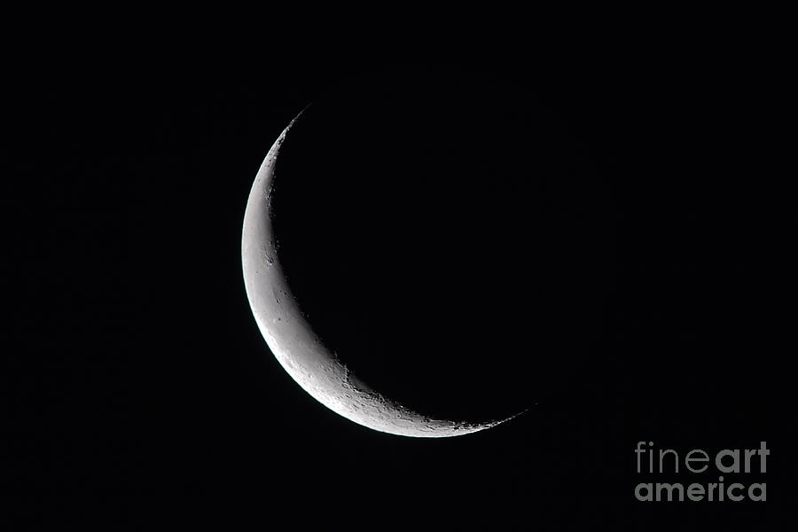 Moon Sickle Photograph by Frank Boellmann - Fine Art America