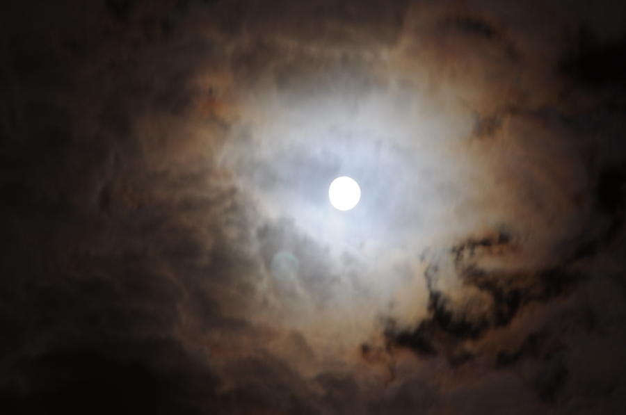 Moon Photograph - Moon Three by Jon Benson