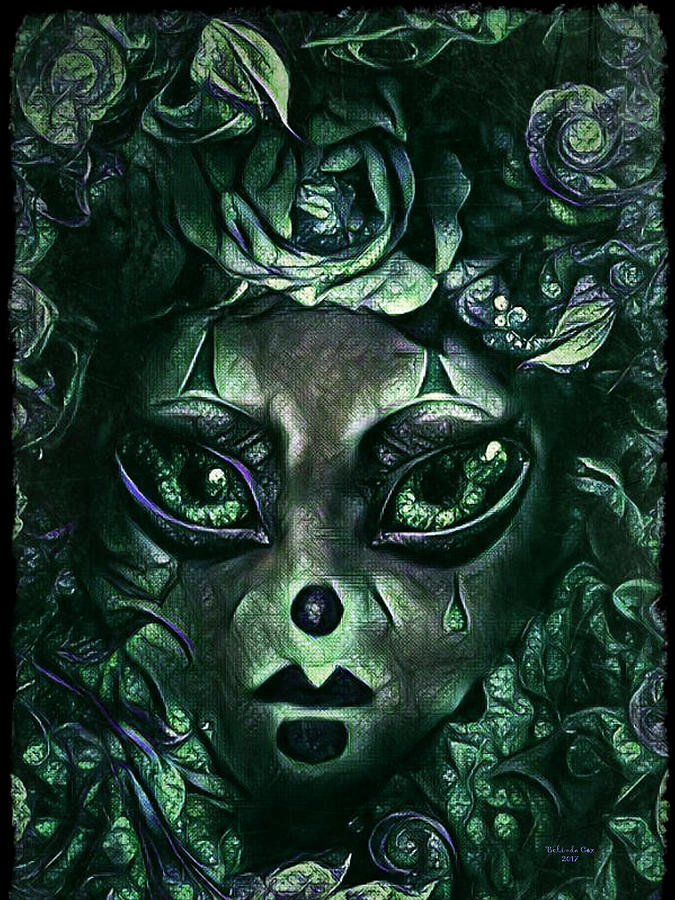 Moonlight Alien Digital Art by Artful Oasis