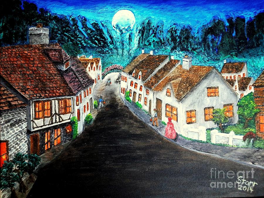 Vincent Van Gogh Painting - Moonlight Fantasy by Irving Starr