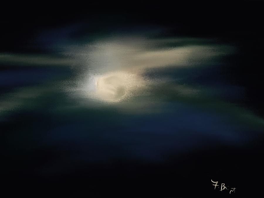 Moonlight Digital Art by Frank Bright