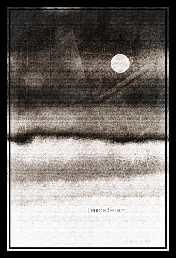 Moonlight in Winter Digital Art by Lenore Senior