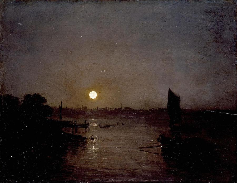 Moonlight Painting by Joseph Mallord