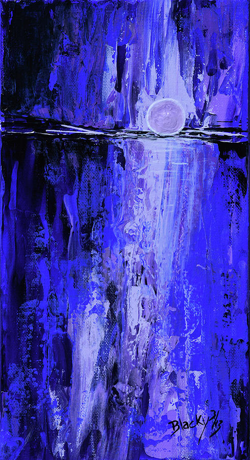 Moonlight Madness Painting by Donna Blackhall