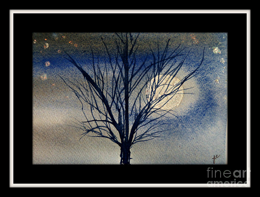 Moonlight Madness Painting by Janet Cruickshank