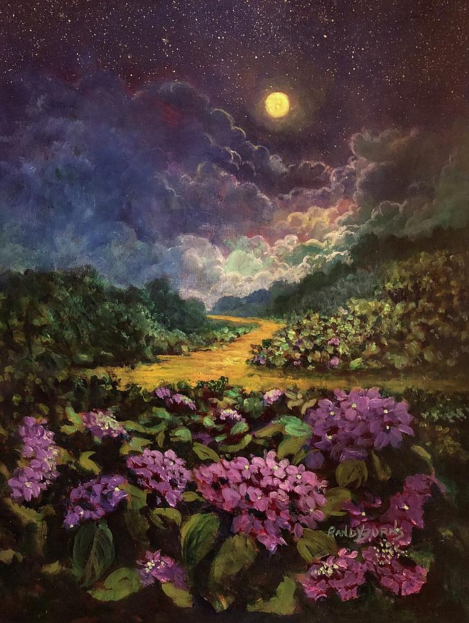 Moonlight Memories Painting by Rand Burns