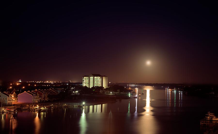Moonlight on Perdido Key Photograph by JC Findley