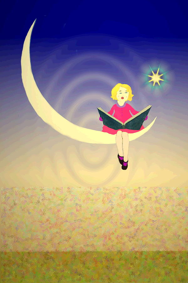 Moonlight Serenade 1 Digital Art by Joyce Dickens