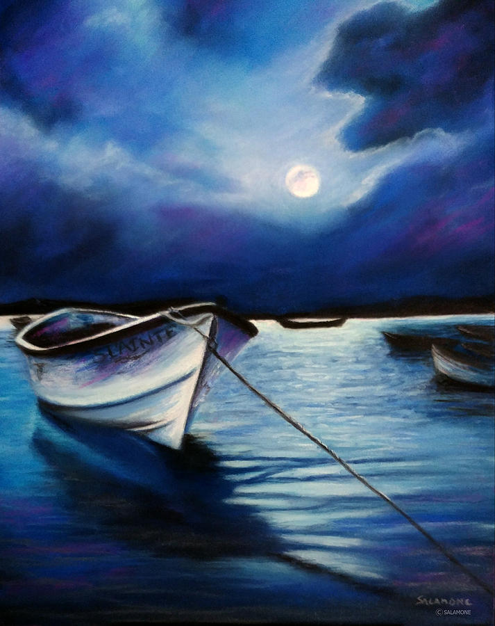 Moonlit Pastel by Brenda Salamone