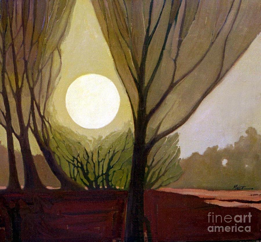 Landscape Painting - Moonlit Dream by Donald Maier