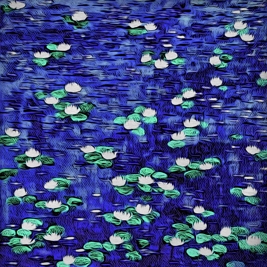 Moonlit Nymphaea by Paisley O'Farrell Moonlit Nymphaea by Paisley O'Farrell