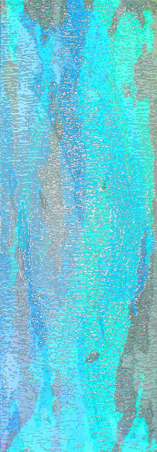 Ripples Digital Art - Moonlit Ripples by Stephanie Grant