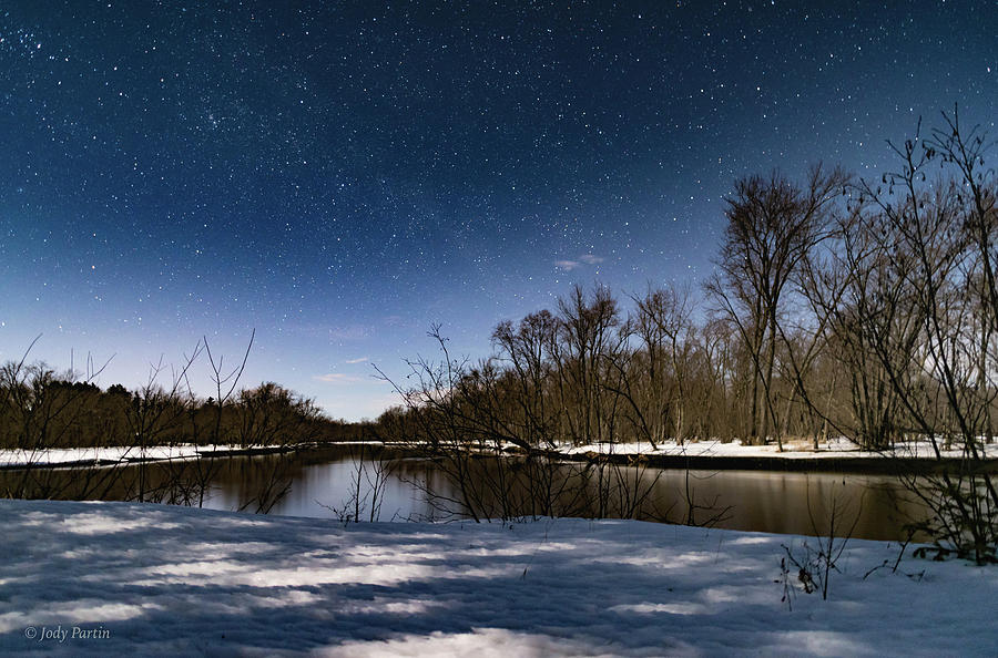 Moonlit Stars Photograph by Jody Partin