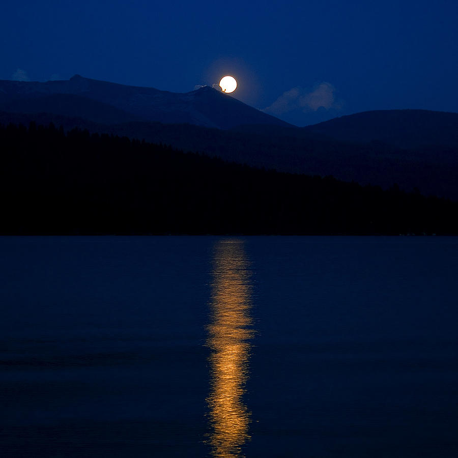 Moonrise Photograph by David Patterson