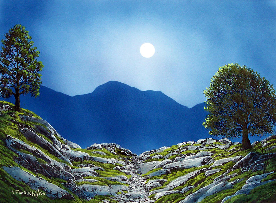 Moonrise Painting by Frank Wilson